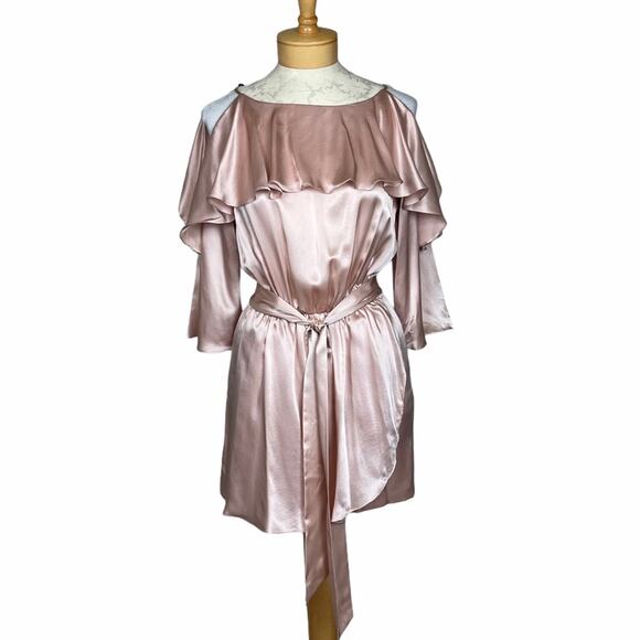 Rachel Zoe Catrina Short Romper Tube Rose Size 0 - Picture 2 of 13